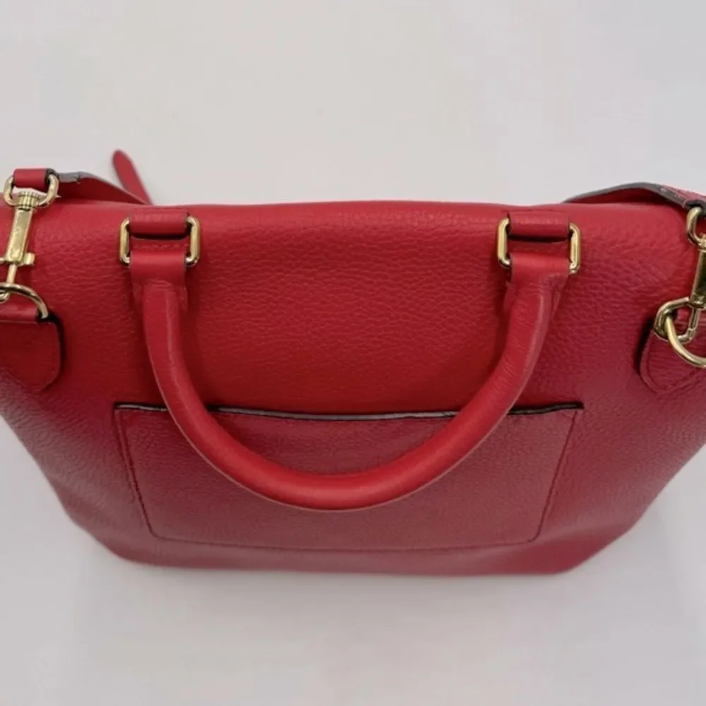 Louis Vuitton Coquelicot Taurillon Leather Volta 2way LV Handbag Messenger
